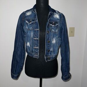 ⭐️3/$30!⭐️ Decree Cropped Jean Jacket